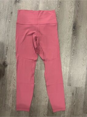 lululemon athletica high rise Align 28” Pink Leggings